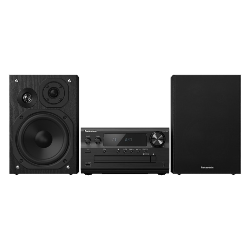 Panasonic SC-PMX802E-K CD-Mikrosystem mit DAB+ und optischem Eingang schwarz